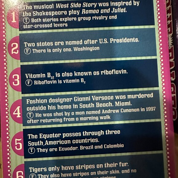 True or False? Trivia Game - Picture 2 of 2